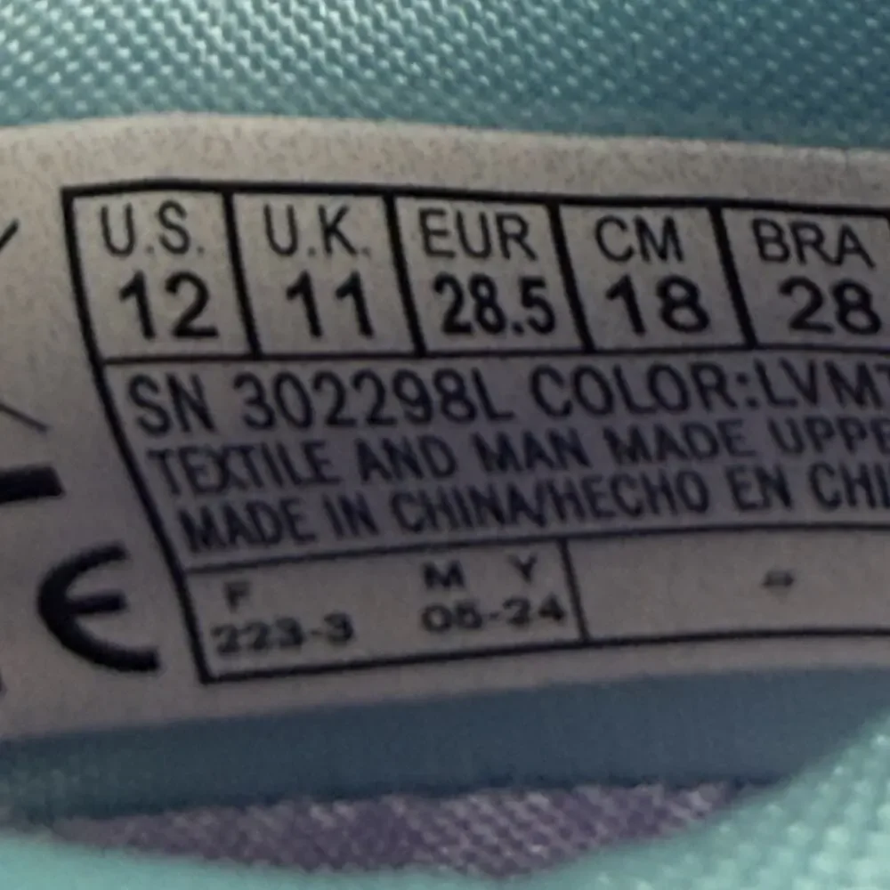 Skechers S Lights Unicorn Chaser Kids Size 12 Lavender Light Up Sneakers New